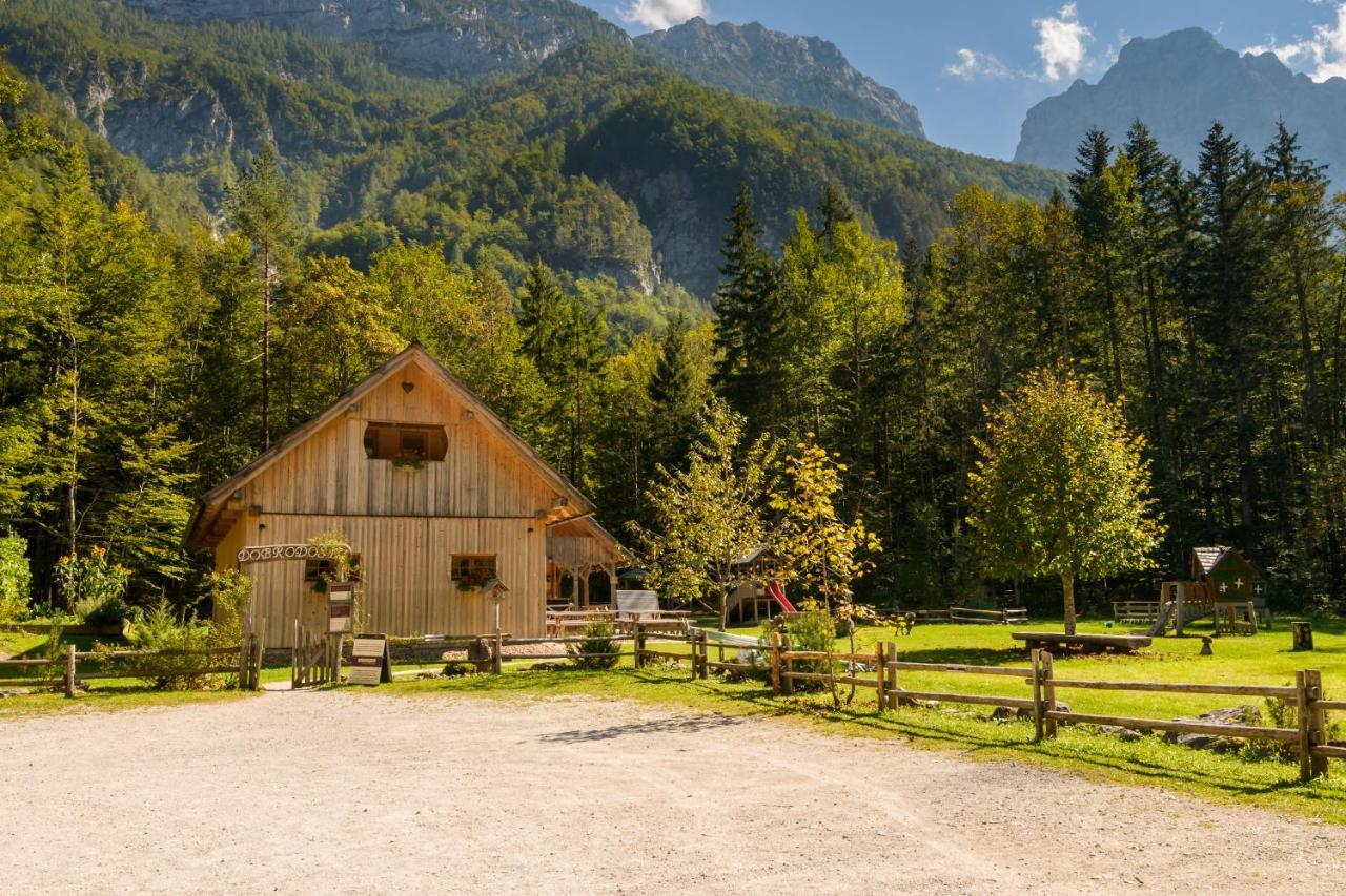 Solčava Eko Hisa-Eco House Na Razpotju酒店 外观 照片